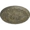 Ekena Millwork Amelia Ceiling Medallion (Fits Canopies up to 4 1/8"), 15 3/4"OD x 5/8"P, Witch Hazel Crackle CM16AMWHC - alternate 4